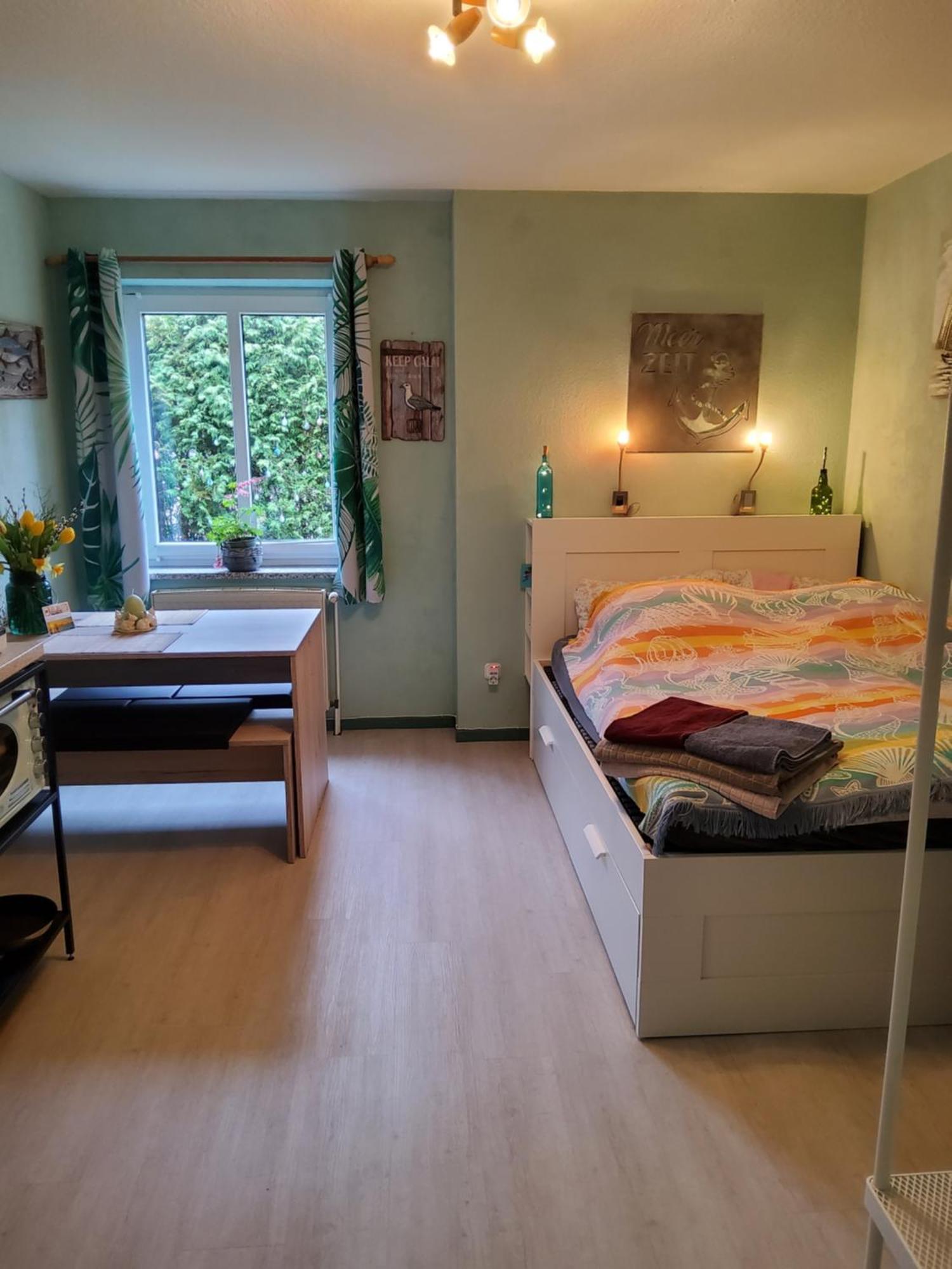 Studio-Apartment Mit Kleinem Gartenanteil Burg auf Fehmarn Exteriör bild