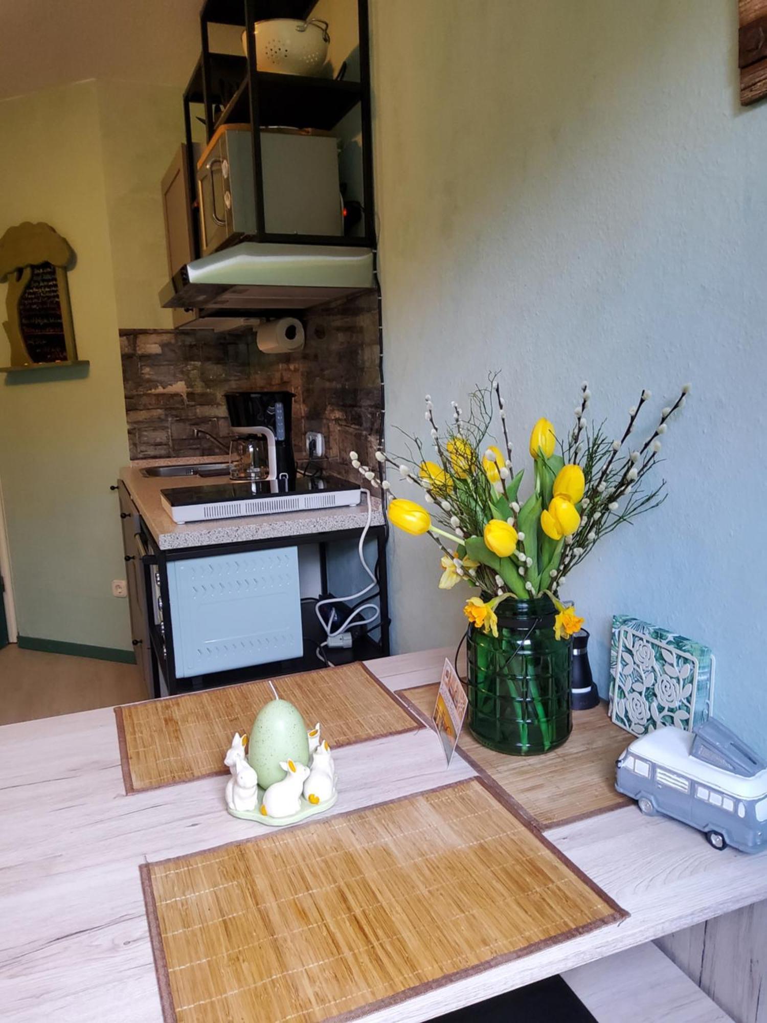 Studio-Apartment Mit Kleinem Gartenanteil Burg auf Fehmarn Exteriör bild